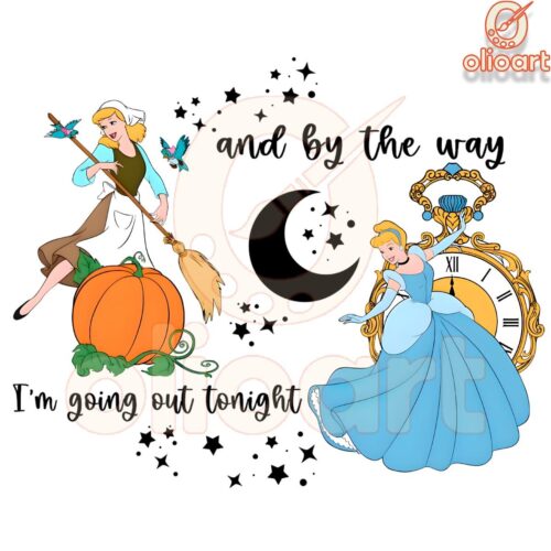 Cinderella Princess By the Way Im Going Out Tonight PNG
