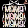 Coquette Mama Checkered Bow PNG Stylish Comfort Colors Design