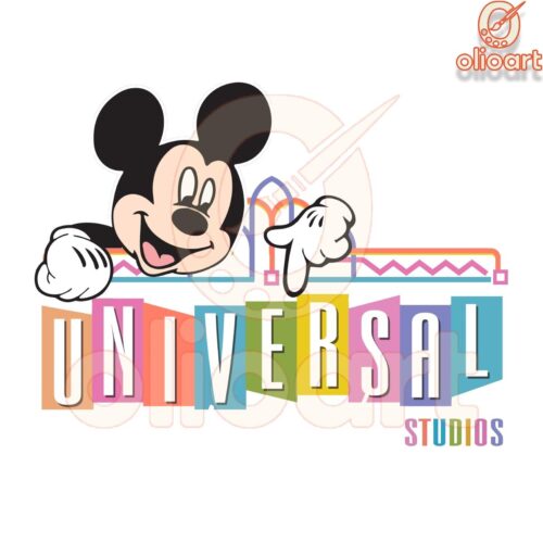 Disney Mickey at Universal Hollywood Studios PNG