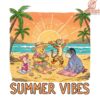 Disney Winnie the Pooh Summer Vibes PNG