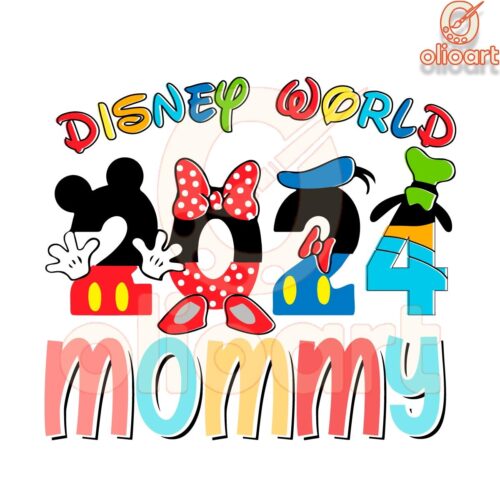 Disney World 2024 Mothers Day SVG for Moms