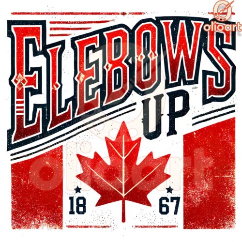 Elbows Up Canada Since 1867 PNG