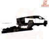 Elon Musk Tesla Cybertruck Foundation Silhouette SVG Design
