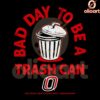 Funny Omaha Mavericks Basketball SVG Bad Day for a Trash Can