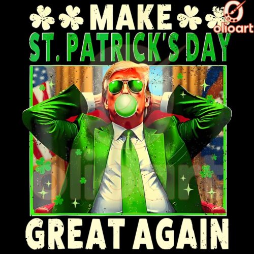 Funny Trump St Patricks Day PNG Make St Paddys Great Again