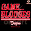 Game Blouses SVG Dayton Flyers Basketball Design