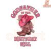 Godfather of the Birthday Girl PNG with Cowgirl Boots