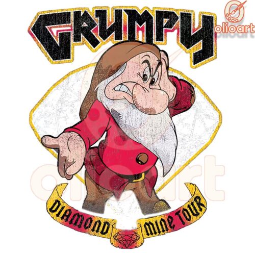 Grumpys Diamond Mine Tour Seven Dwarfs Train PNG