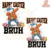 Happy Easter Bruh Dabbing Bunny PNG for Fun Celebrations