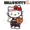 Hello Kitty Houston Rockets Basketball SVG Design