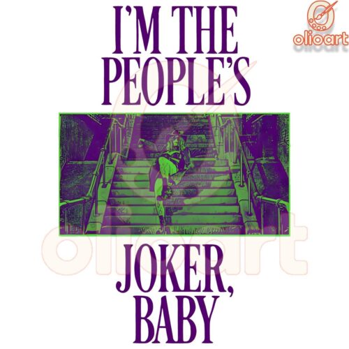Im the Peoples Joker Baby PNG