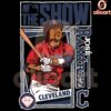 José Ramírez Cleveland Guardians SVG MLB The Show Design