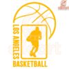 Lakers Basketball Player SVG Digital Download