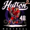 Lane Hutson 48 Montreal Canadiens Hockey PNG Image