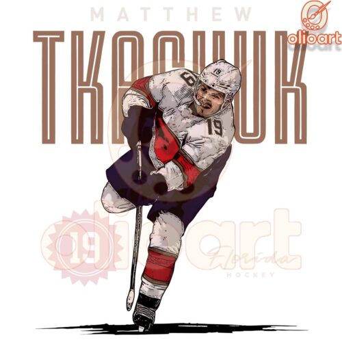 Matthew Tkachuk 19 Florida Hockey Star PNG