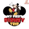 My First Disney Trip Mickey SVG PNG