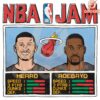 NBA Miami Heat Herro Adebayo PNG Download