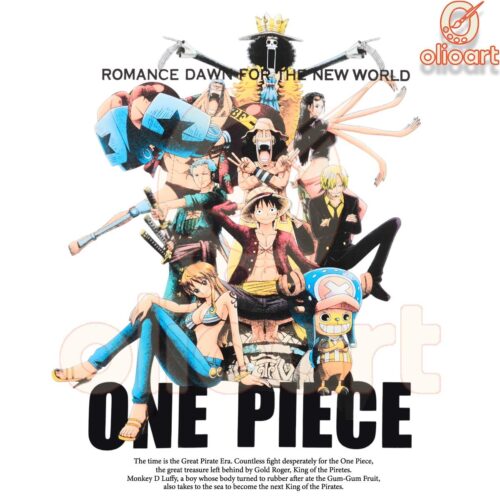 One Piece Romance Dawn Straw Hat Pirates PNG Download