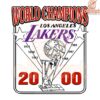 Pedro Pascal Lakers 2000 SVG World Champions Design