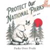 Protect Our National Parks Comfort Colors PNG for Nature Lovers