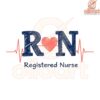 Registered Nurse Heartbeat PNG Design