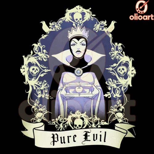 Retro Disney Evil Queen Snow White SVG Cut File