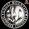 Retro Vintage Ghost Mountain Logo SVG for October Vibes