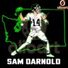 Sam Darnold State Star Seattle Seahawks SVG Design