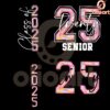 Senior Class of 2025 PNG Twenty Brushstroke Design