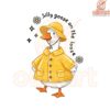 Silly Goose on the Loose Cute Daisy Goose PNG