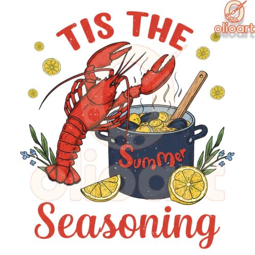 SVG Crawfish Boil Tis the Seasoning for Summer Fun
