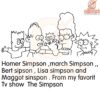 The Simpsons SVG Inspired by My Favorite TV Show