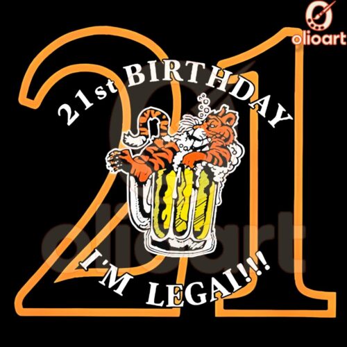 Tiger Town Tavern 21st Birthday Im Legal PNG