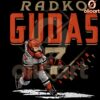 Vintage Radko Gudas 7 Anaheim Ducks Hockey PNG Design