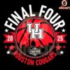 2025 Final Four Houston Cougars Basketball SVG Design