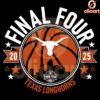 2025 Final Four Texas Longhorns SVG for Womens Basketball Fans