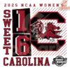 2025 Sweet 16 South Carolina Gamecocks SVG for NCAA Fans