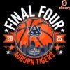 Auburn Tigers 2025 Final Four Basketball SVG Design