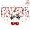 Cherry Bow Coquette Mama Mom Coquette PNG
