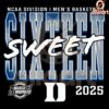 Duke Blue Devils Sweet Sixteen SVG NCAA Basketball Glory
