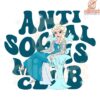 Frozen Elsa Anti Social Moms Club PNG