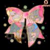 Mrs Jumbo And Dumbo Coquette Bow Glitter PNG