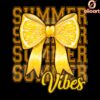 Sunny Lemon Coquette Bow PNG Perfect Summer Vibes