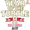 SVG Design Year of the Turtle 2025 Terrapins Basketball