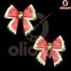 Sweet Summer Vibes Watermelon Bow PNG