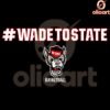 Wolfpack Basketball SVG Wadetostate NC State Pride Design